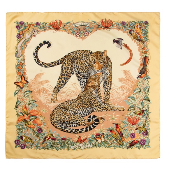 Hermes Accessories - Hermès “Jungle Love” Scarf 🐆🐆